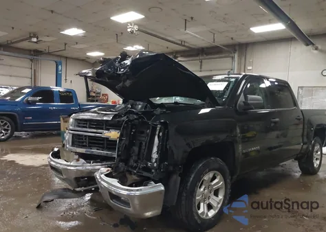 2014 Chevrolet Silverado 1500 2Lt из США, поврежденный, VIN 3GCUKREC9EG391672